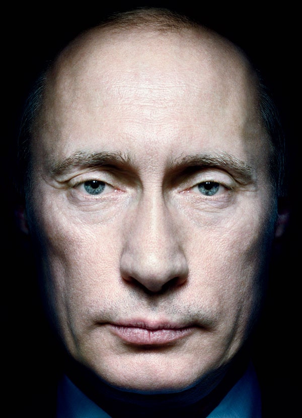 Vladimir Putin in 2007 when he was President of Russia.