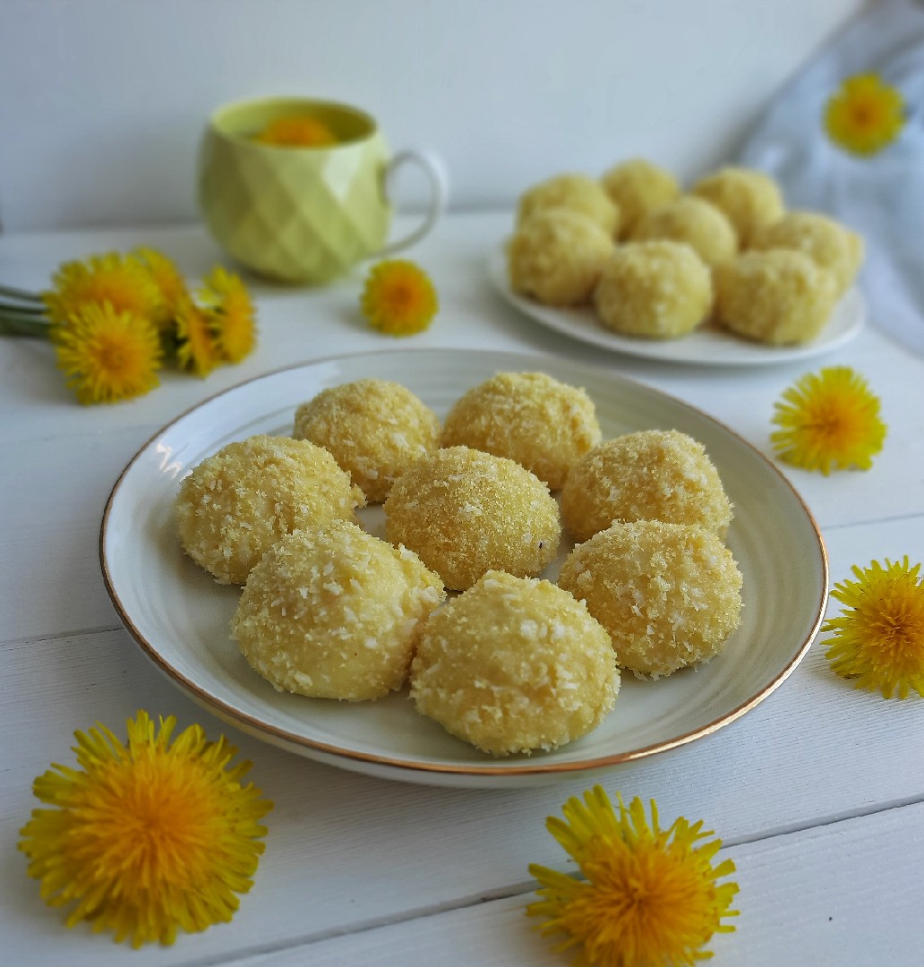 Весеннее печенье "Одуванчики" 💛