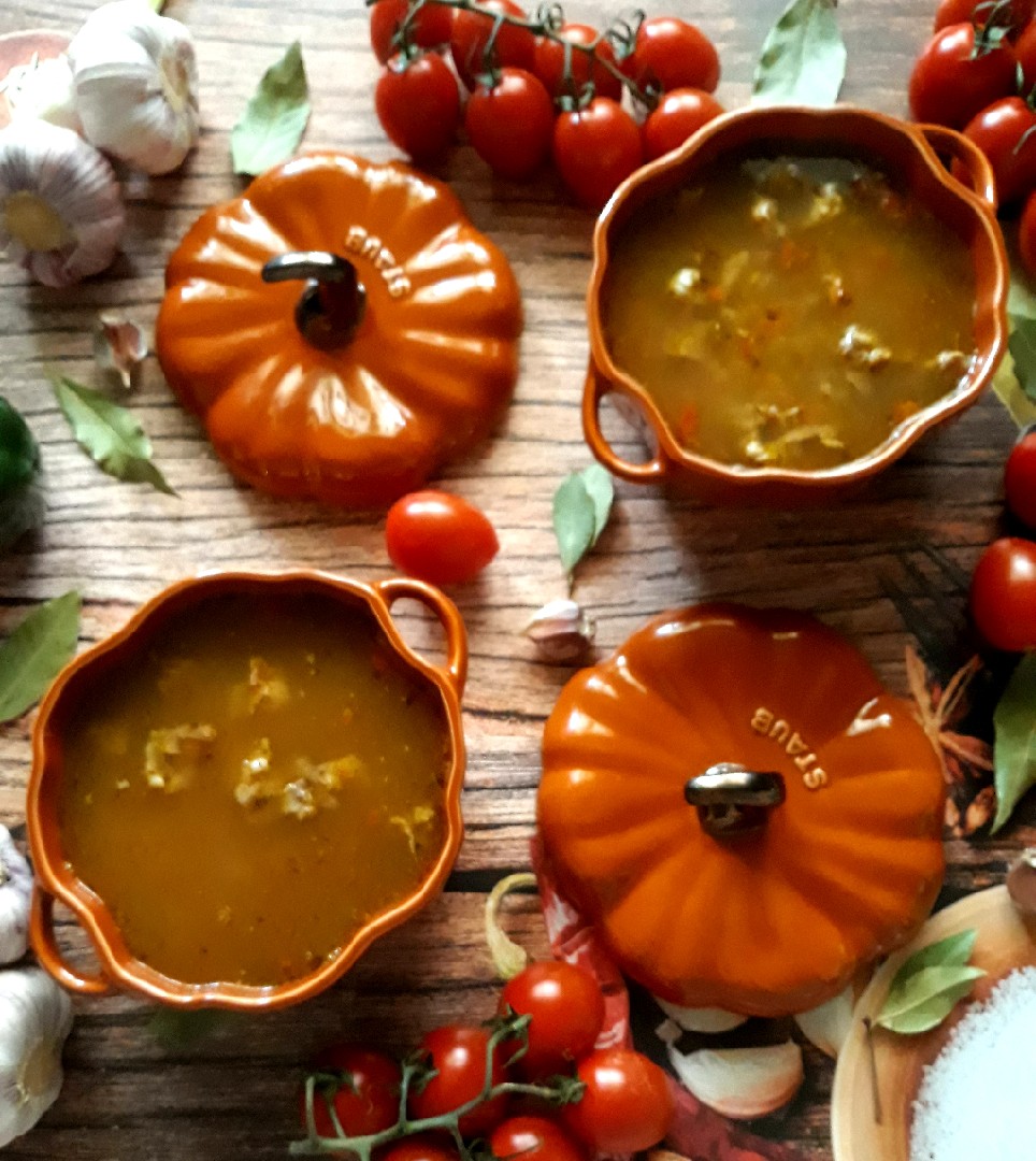 Суп "Перуанский" с красной чечевицей, рисом и киноа 🍜