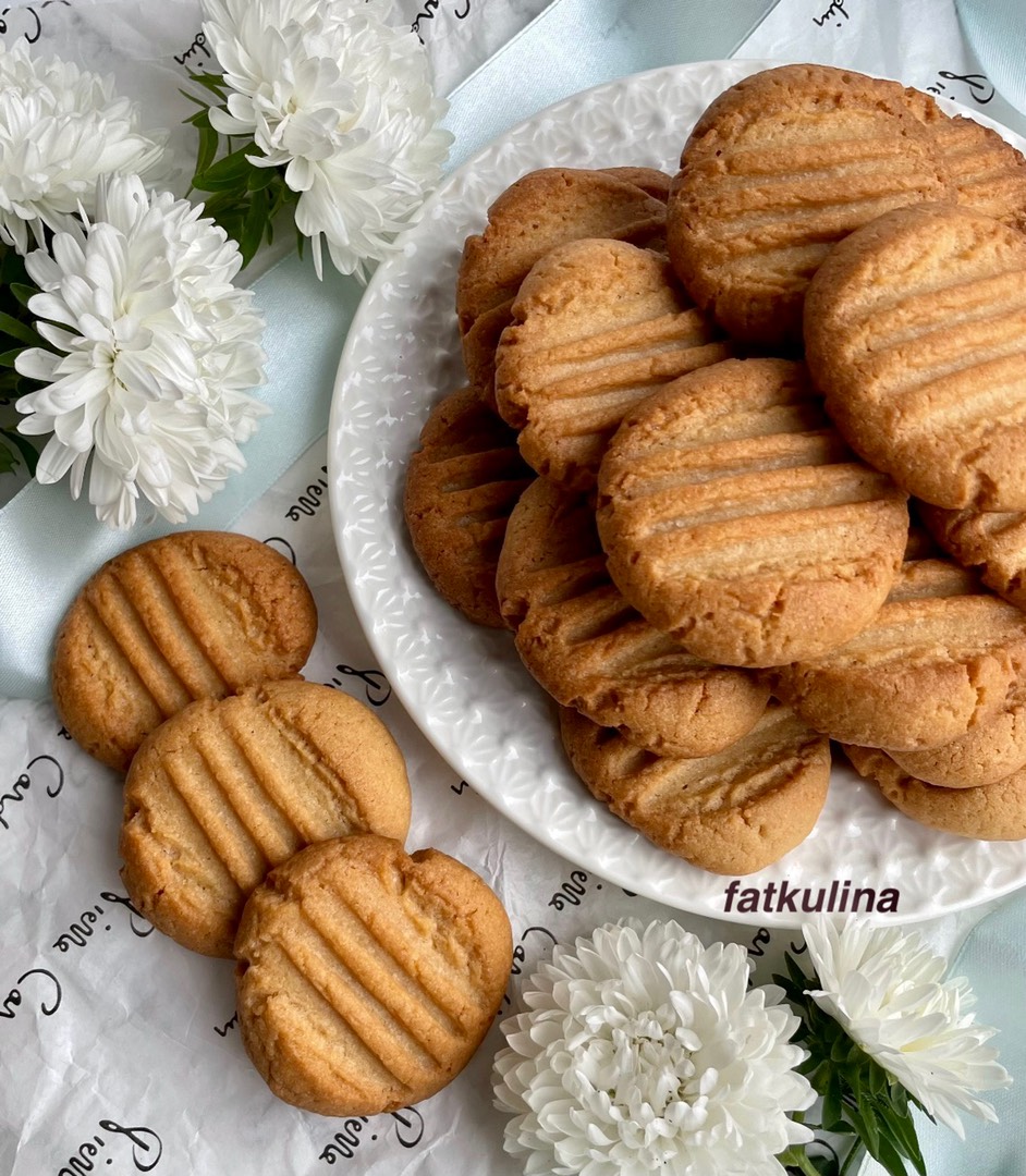 Печенье с арахисовой пастой 🥜