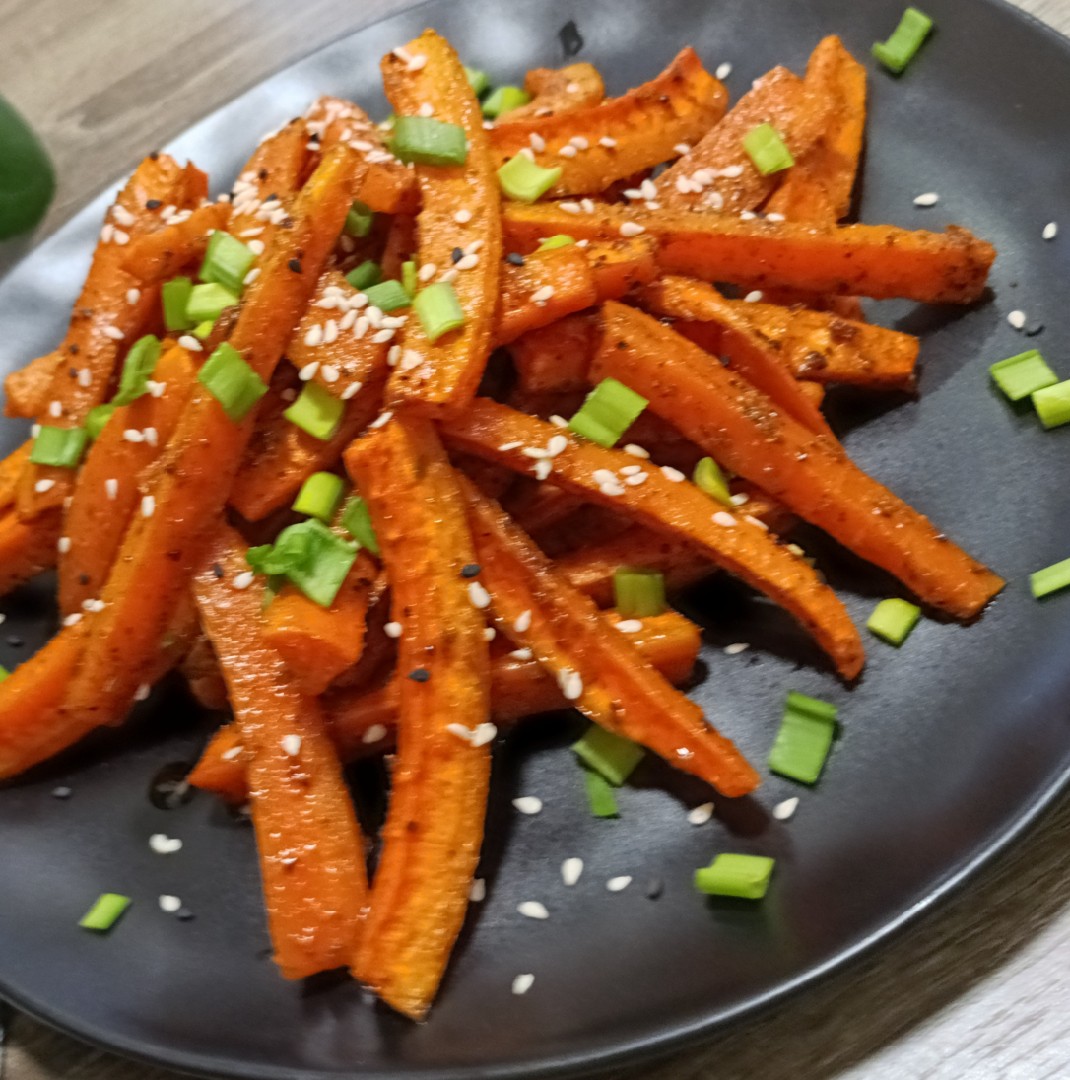 Ароматные морковные палочки в духовке 🥕