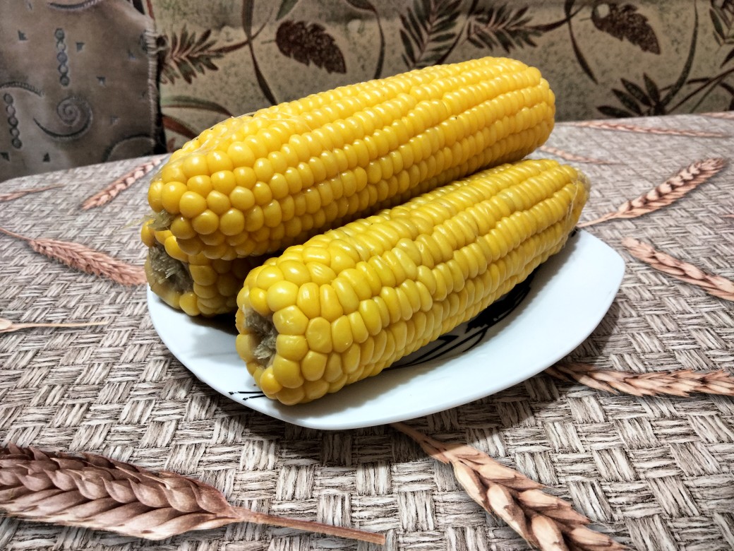 Вареная кукуруза 🌽