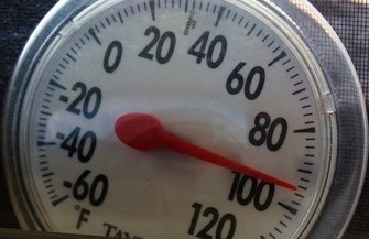 Hot Weather Thermometer