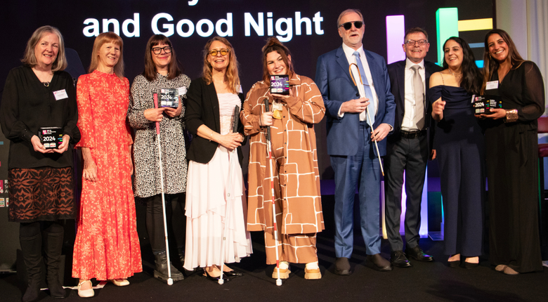 Winners of the RNIB See Differently Awards 2024