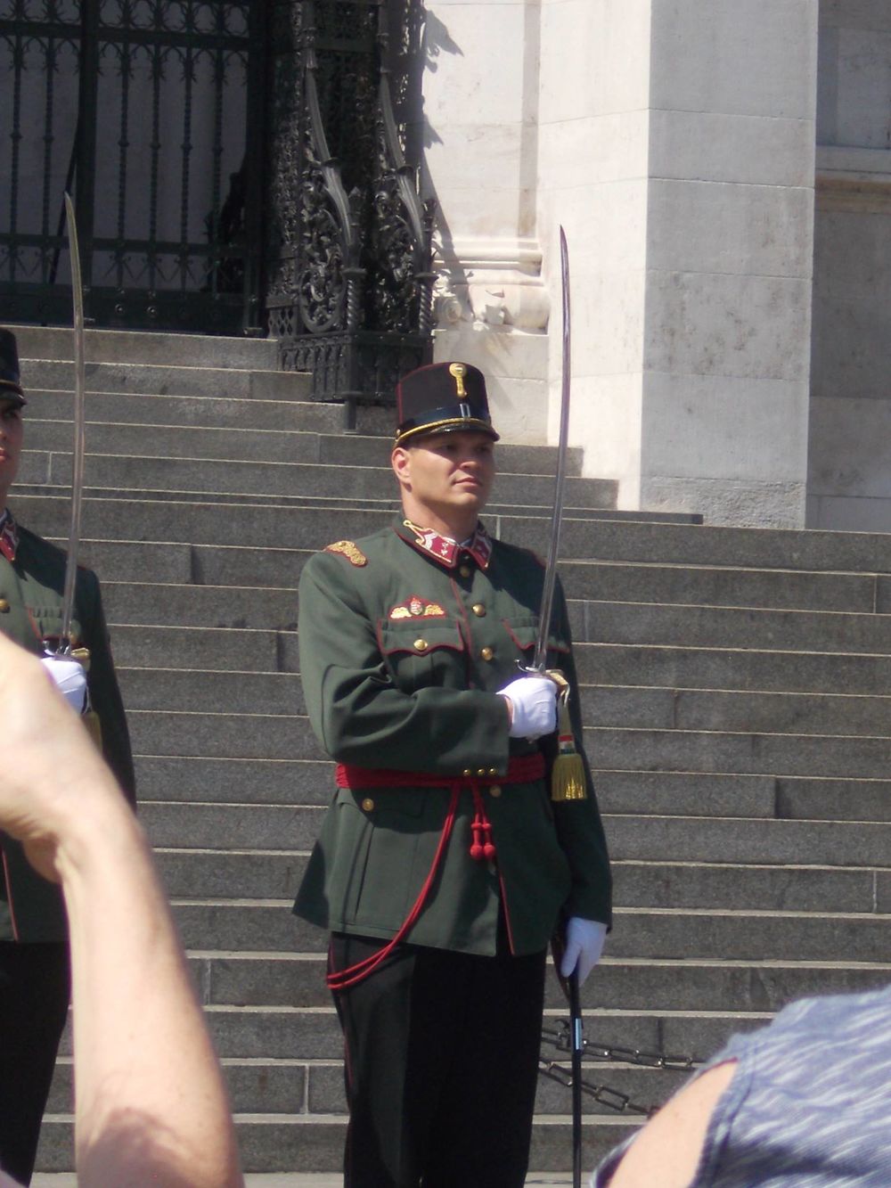 Relève de la garde au Parlement