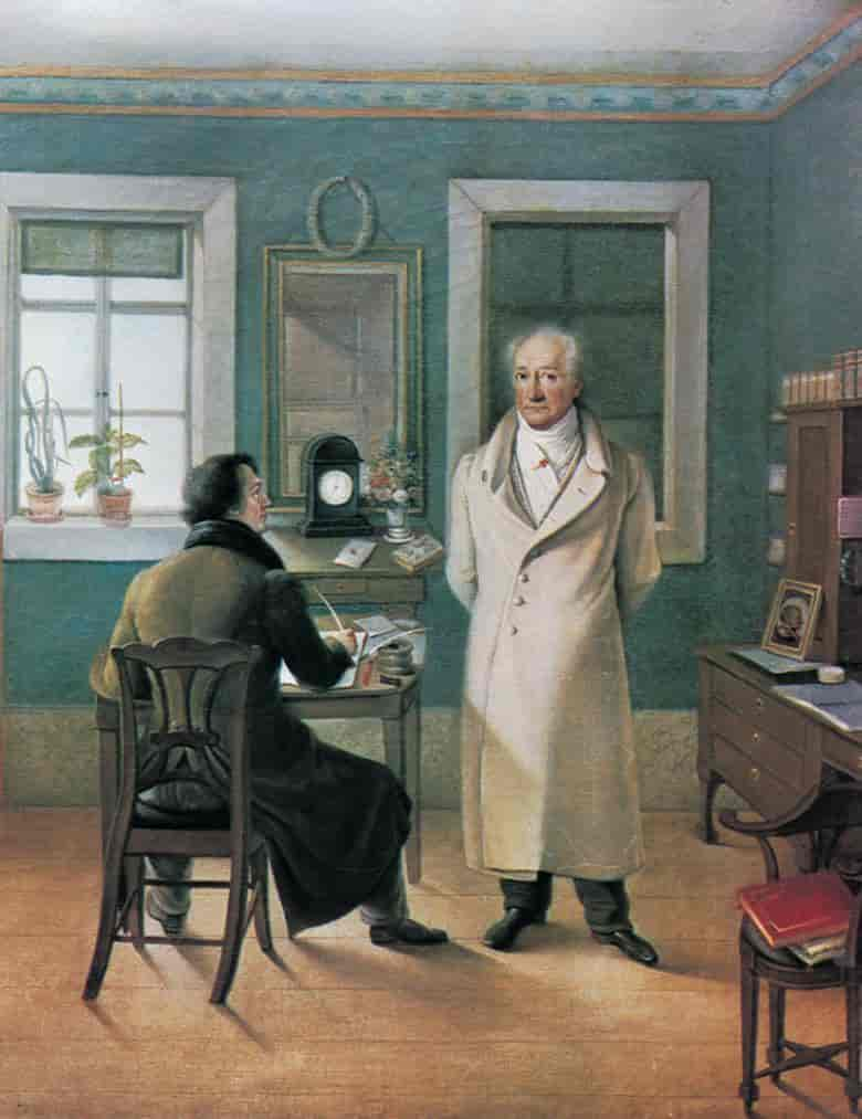 Johann Wolfgang von Goethe 1828