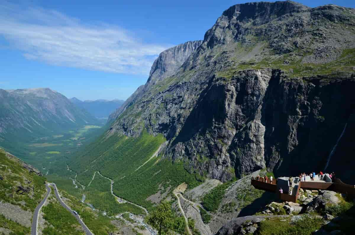 Trollstigen i Rauma.