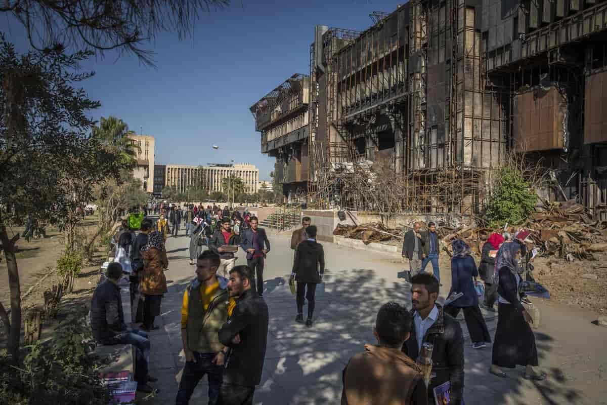 Universitetsbiblioteket i Mosul (2017)