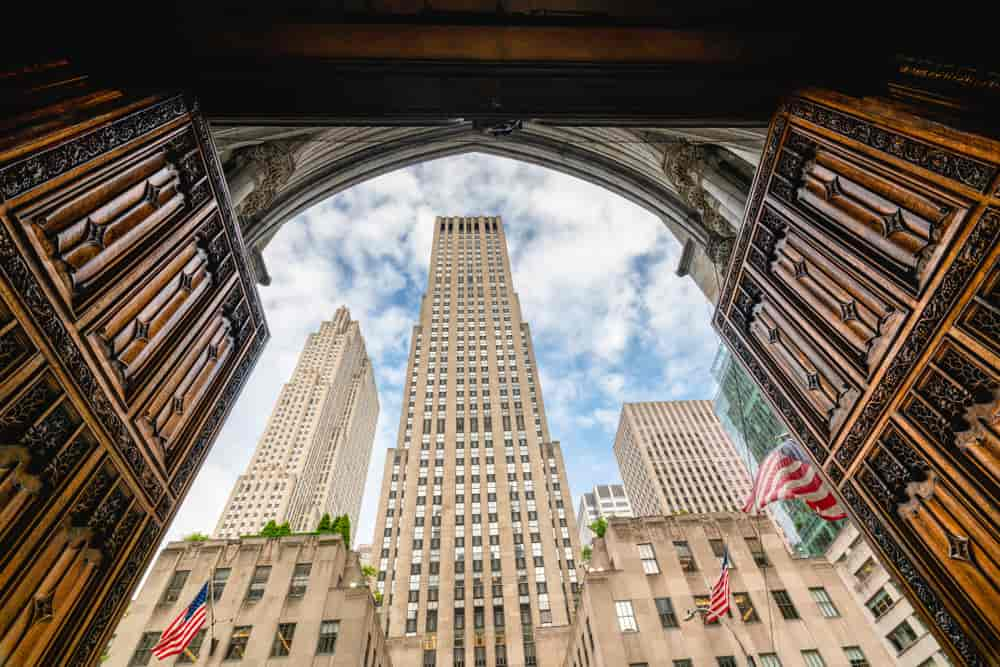 Rockefeller Center, New York (1931–35).