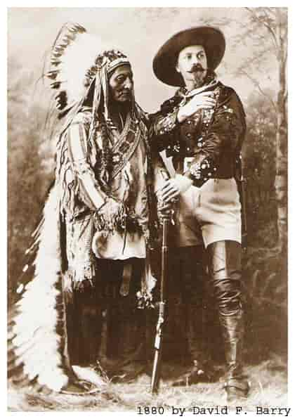 Sitting Bull og Buffalo Bill