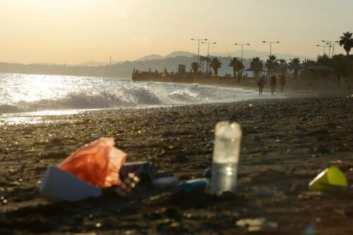 Sopor på strand, Grekland
