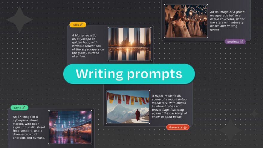 50 Creative text prompts for AI images