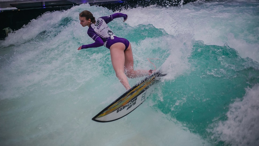 Russische Athletin siegt bei Surfwettbewerb in der Schweiz