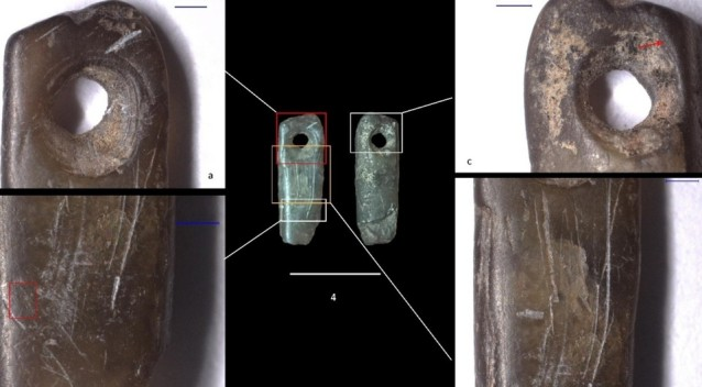 Археологи обнаружили древнейшие шлифованные каменные иглы с ушком