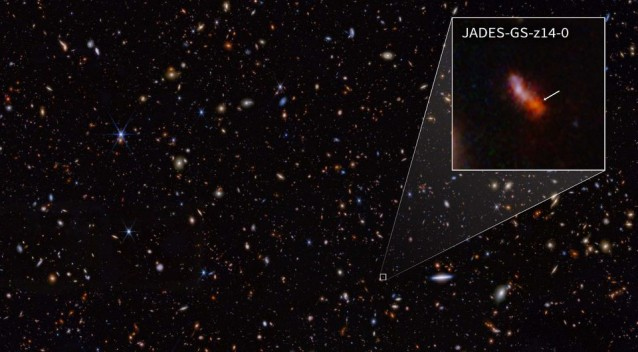 «Джеймс Уэбб» подтвердил обнаружение самой далекой известной галактики