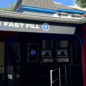 Pepsi Fast Fill at Dispatch Pizzeria Exterior view