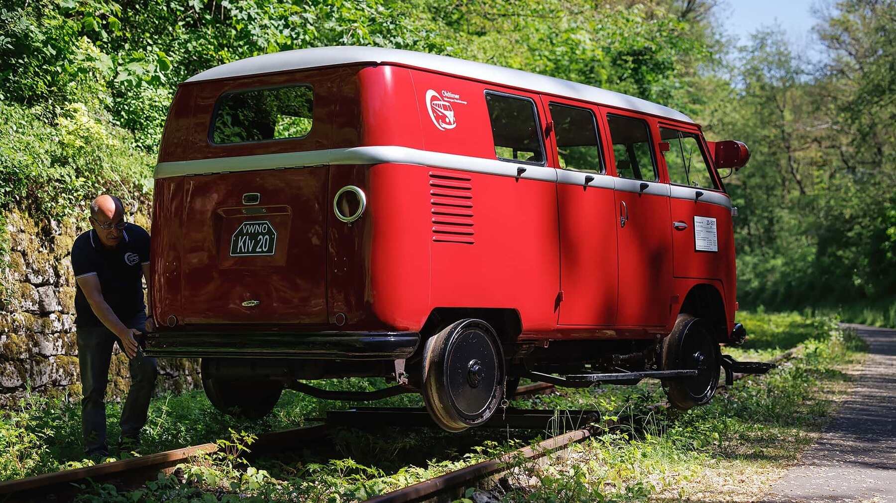 VW Combi T1 tren