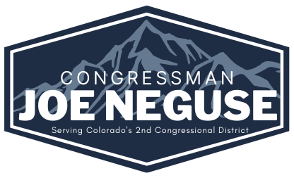 Congressman Joe Neguse logo