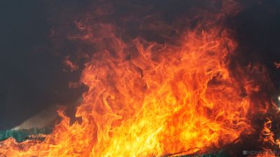 Взрыв и пожар случились на нефтебазе в Тамбовской области