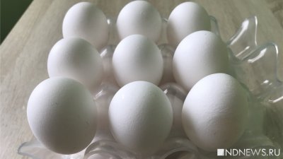 Россия импортировала 400 млн яиц за пять месяцев
