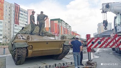 В Верхнюю Пышму привезли трофейную технику (ФОТО, ВИДЕО)