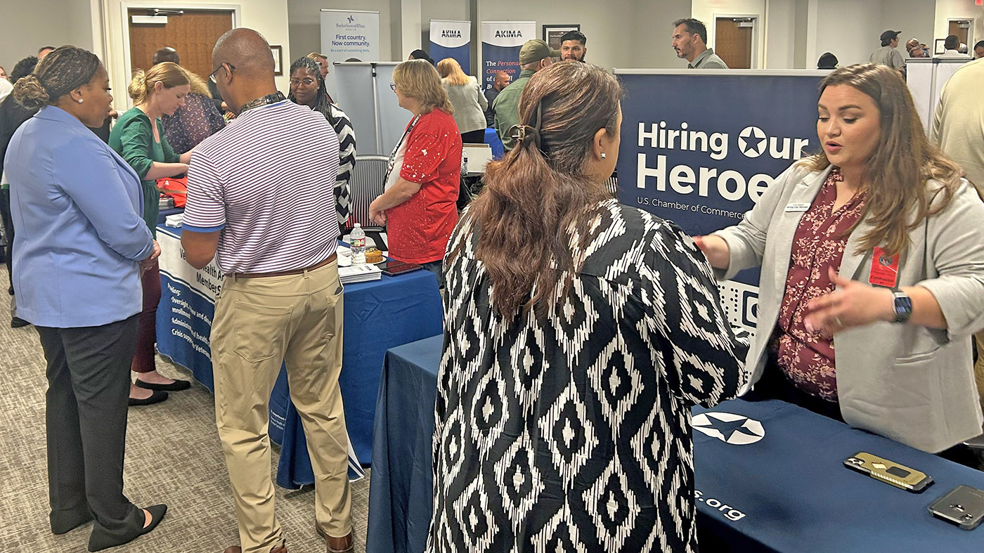 Veterans attend Waco Job Fair