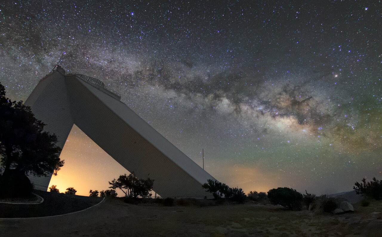 Photograph of McMath-Pierce Solar Telescope