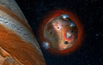 Gemini Tracks Collapse of Io's Atmosphere During Frigid Eclipses