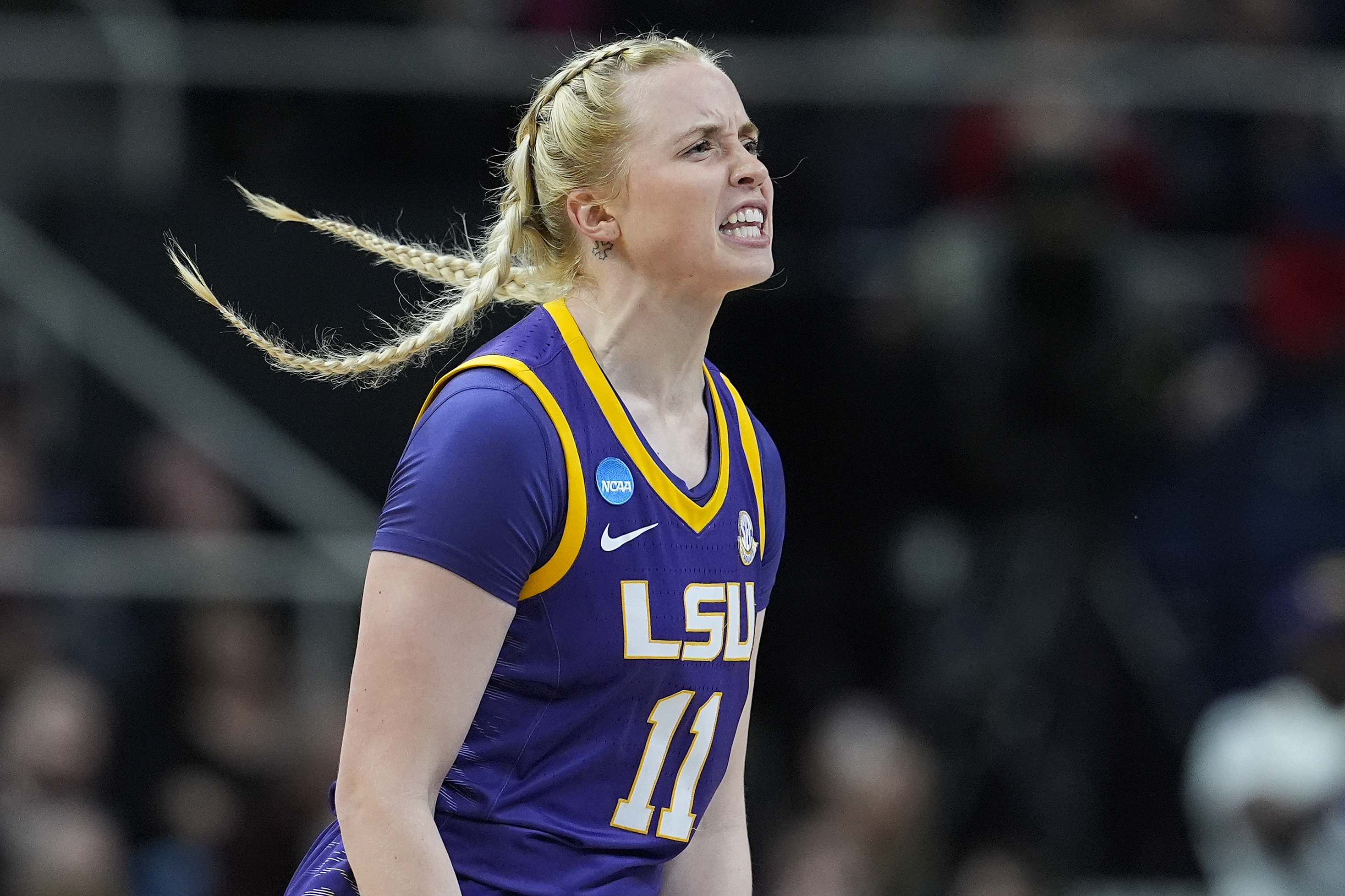 Hailey Van Lith is transferring from LSU after one season.
