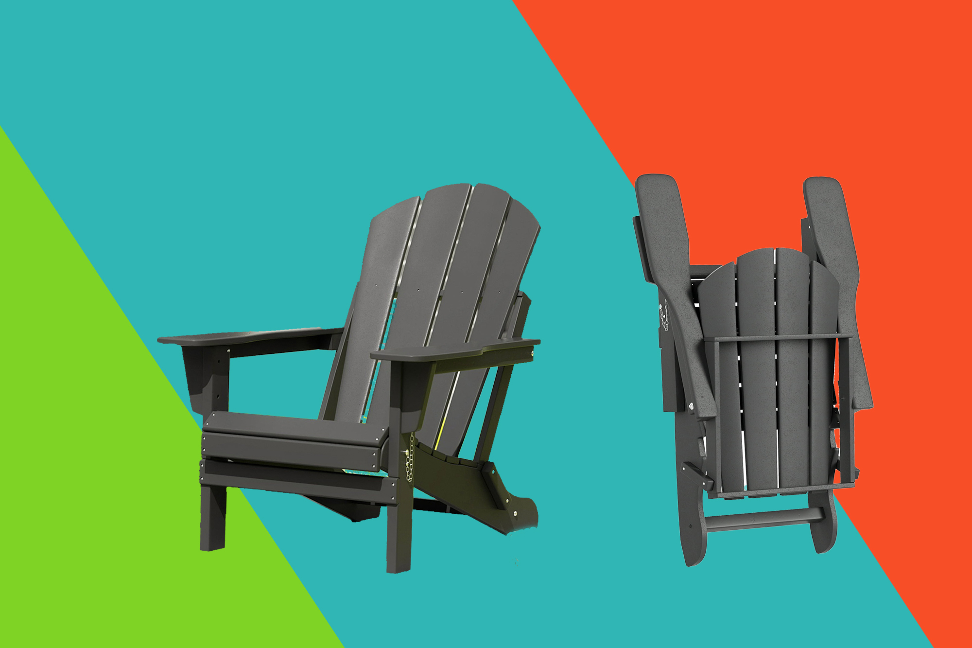 Last chance to grab this foldable Adirondack chair over 50% off — hurry, the sale ends soon! 