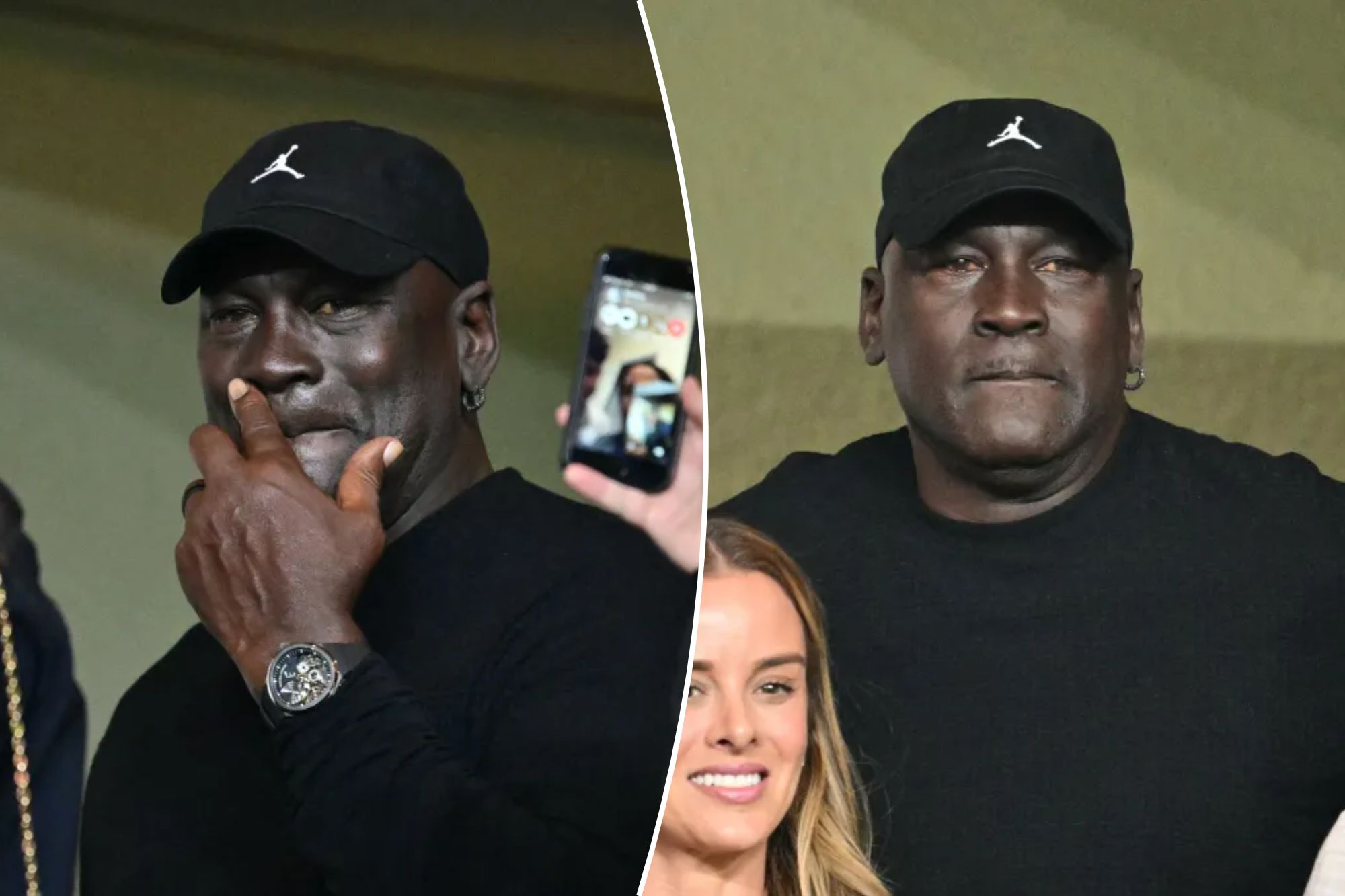 Michael Jordan photo sets off fan concerns at soccer match