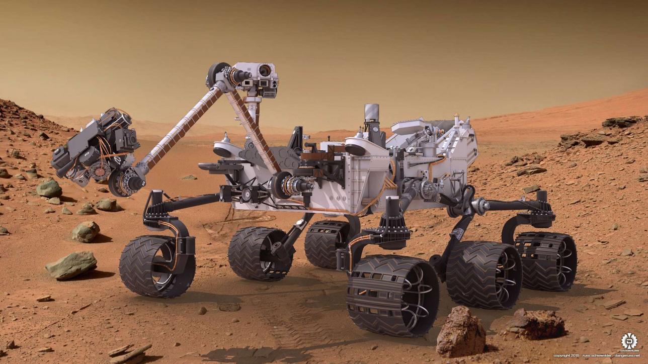 АҚШ-тың Марста жүрген машинасының түрі