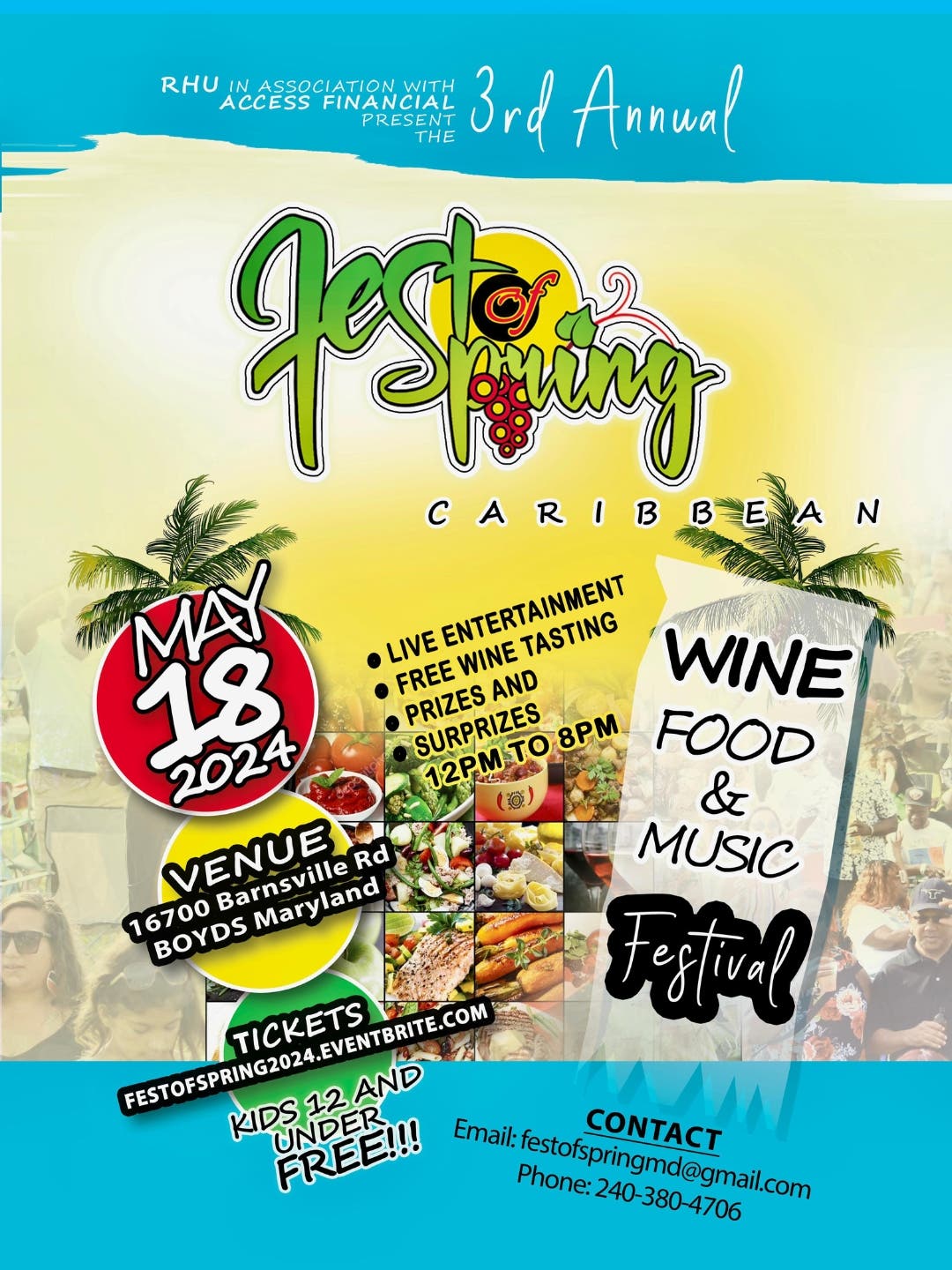 FEST OF SPRING Caribbean Wine Food and Music Festival