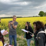 Feldbesuch im Rahmen der Spring School