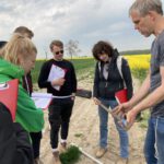 Feldbesuch gibt Aufschlüsse über Trockenheit