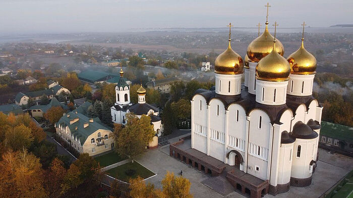 Успенский Николо-Васильевский монастырь до обстрелов