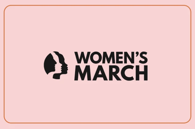 Логотип Women's March