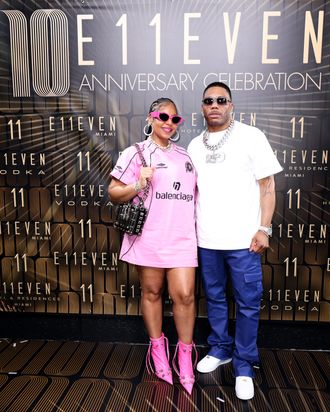 Nelly & Ashanti Celebrate The 10th Anniversary Of E11EVEN Miami