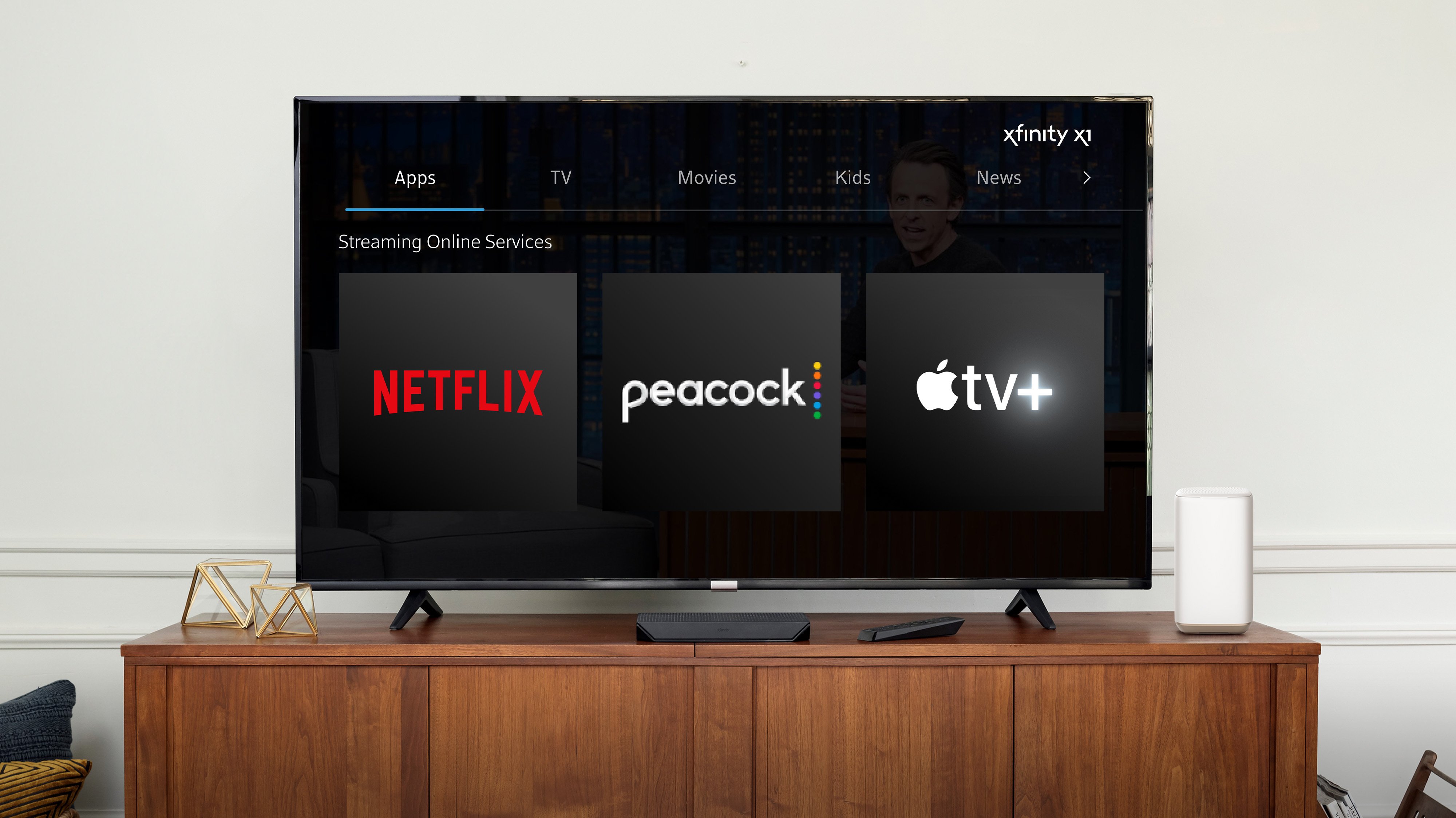 Comcast StreamSaver bundle Peacock Netflix Apple TV
