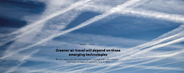 Greener air travel will depend on these emerging technologies