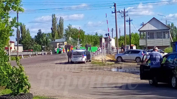 Поезд насмерть сбил женщину на переезде под Воронежем