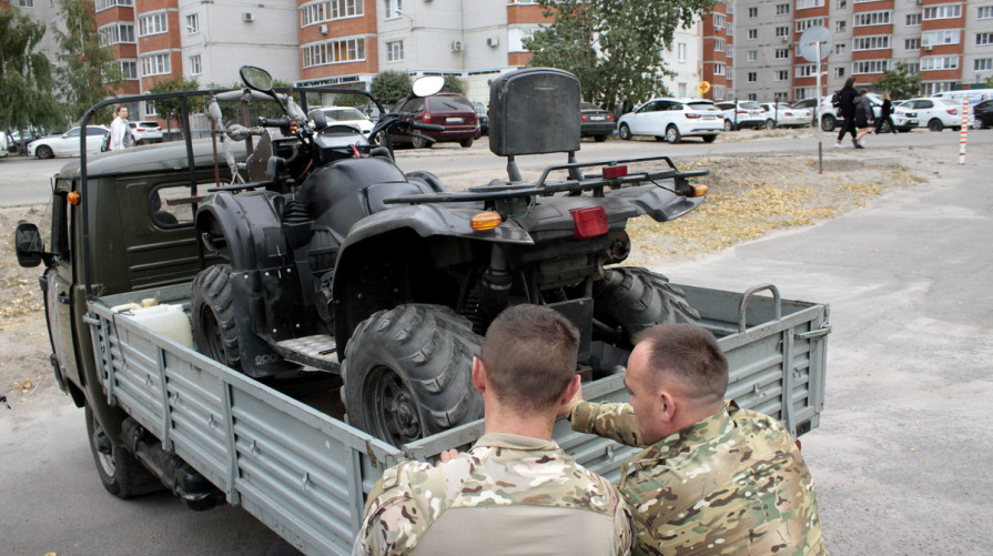 Воронежские власти передали в зону СВО квадроцикл и два квадрокоптера