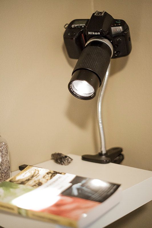 Nikon Camera desk / table lamp by Aaronsphotogifts on Etsy, $75.00 I WANT THIS! LOL: 