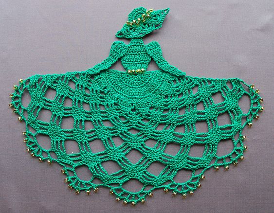 Ravelry: Irish Crinoline Girl Doily (Item # 0487) pattern by Cylinda Mathews: 