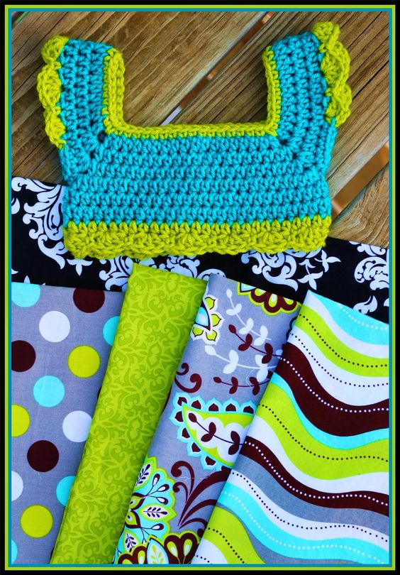 How to make a dress - crochet top with sewn bottom. ... next project!!!: 