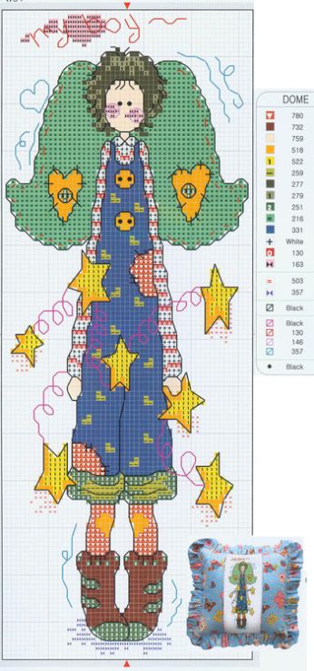 point de croix - cross stitch: 