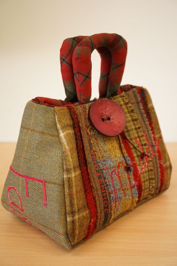 Handbags- Muckle Funky Fantoosh via Julia Cunningham handbags, and gifts, made in Scotland. Click on the image to see more!: 