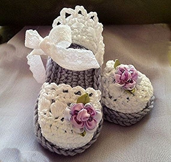 ₩₩₩ Sandalias de ganchillo bebé en lavanda por TippyToesBabyDesigns [
  "Baby Crochet Sandals in Lavender and by TippyToesBabyDesigns No pattern but beautiful idea",
  "Baby Girl Booties, Easter Lavender Booties, Baby Crochet Sandals Lace like baby girl sandals in lavender and white. Made with a double sole",
  " Can these Baby Crochet Sandals get any cuter?",
  "Amazing Well Designed Crochet Sandals For Kids 2015",
  "I NEED to learn to crochet better so I can make these adorable shoes!",
  "Crochet accessories for babies: Crochet accessories are extremely liked by classy people. Due to their stylish magnificence and congenial comfort, crochet"
] #<br/> # #Crochet #Baby #Sandals,<br/> # #Crochet #Shoes,<br/> # #Lavender,<br/> # #Baby #Girls,<br/> # #Knitting,<br/> # #Pattern,<br/> # #Girls #Sandals,<br/> # #Baby #Girl #Sandals,<br/> # #Slippers<br/>