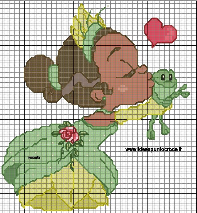 BABY TIANA CROSS STITCH by syra1974 on deviantART: 