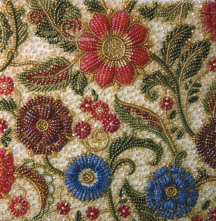 Japanese bead embroidery: 